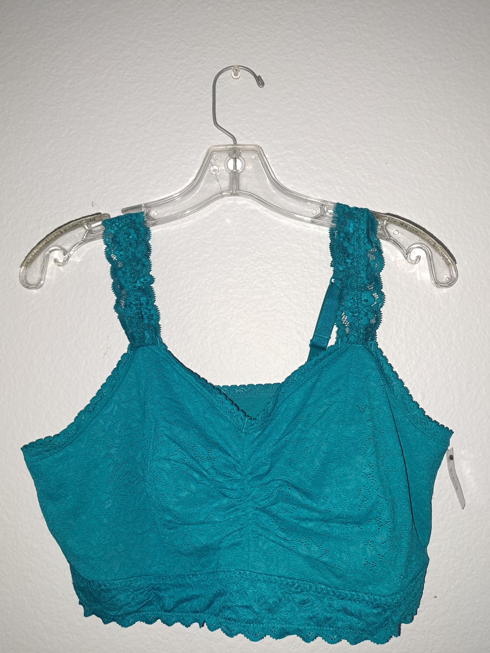 Torrid Teal Lace Bralette